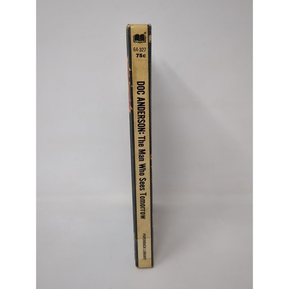 Doc Anderson The Man Who Sees Tomorrow Psychic Hardcover Book 1970 Library VTG - Picture 2 of 12